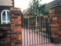Bespoke Ironwork Garden Gate, Cuddington