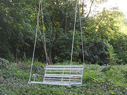 Bespoke Ironwork Swinging Tree Seat