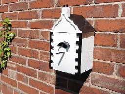 Bespoke Ironwork Dutch Gable Bird Box 'Avenue House' (Sark), Channel Islands